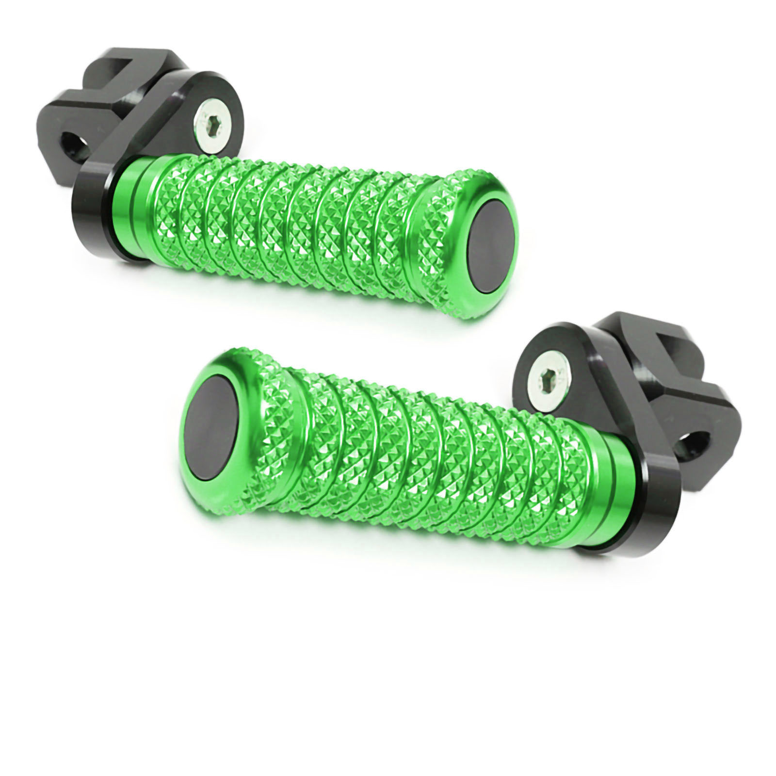 Gold POLE 1 inch Riser Front Foot Pegs For ZX-12R Ninja 00 01 02