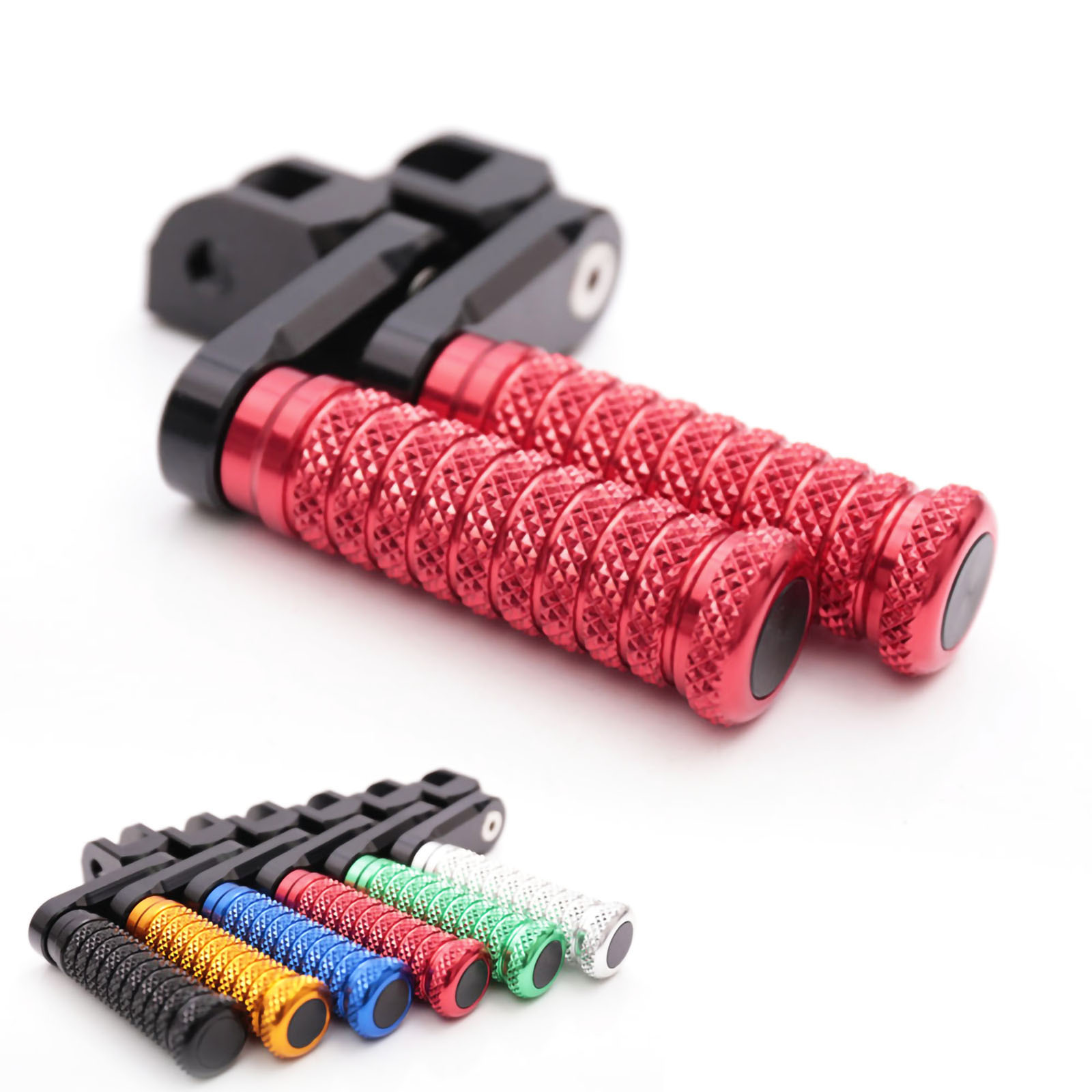 40mm Adjustable Front Foot Pegs POLE For STREET TRIPLE 765 R/RS 17