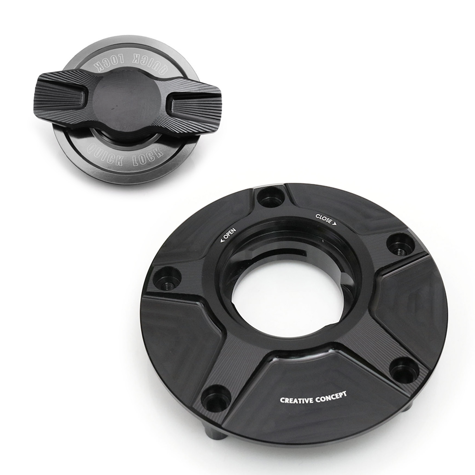 Titanium NIMBLE Quick Release Fuel Cap For XT 1200Z Super Tenere