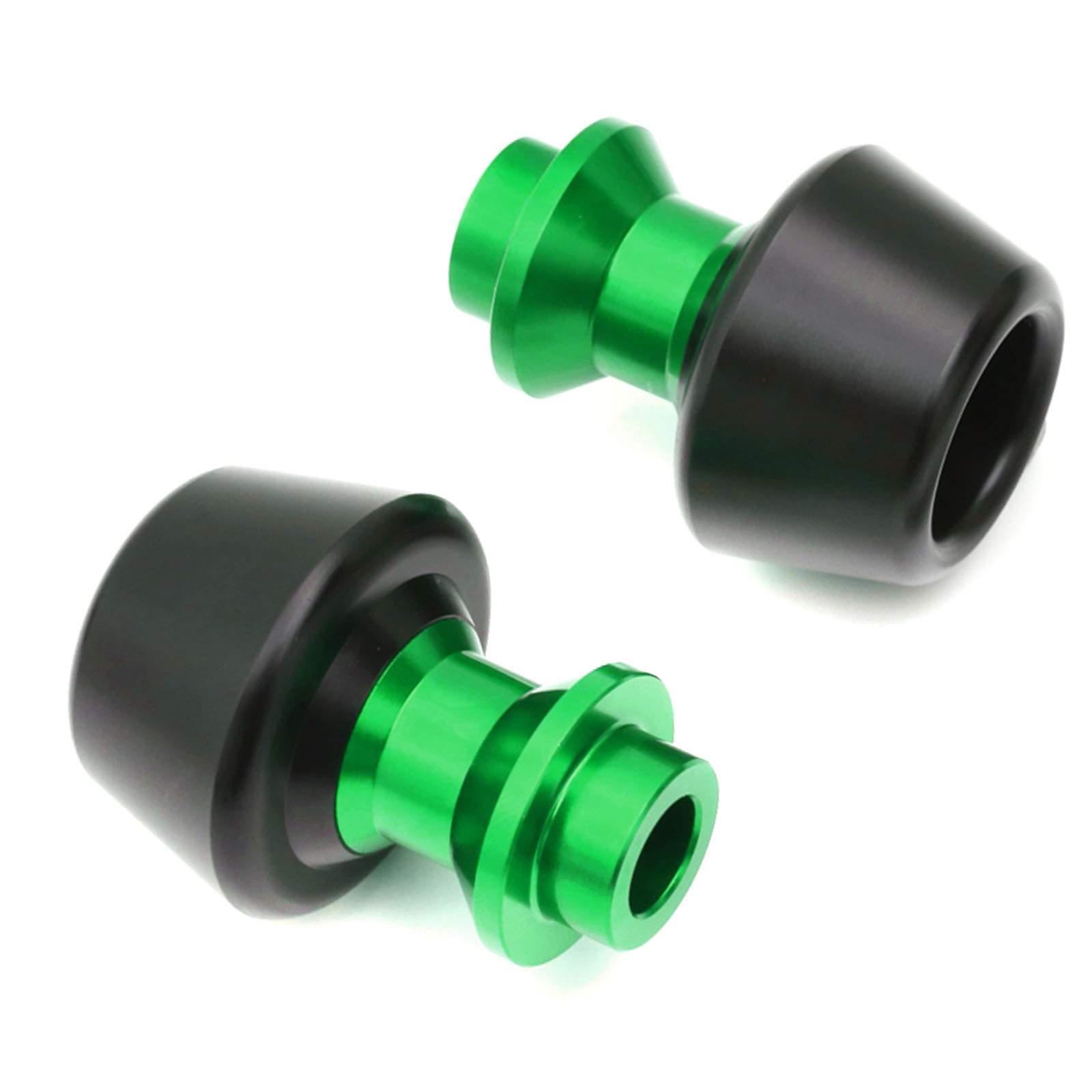 Green 8mm Rear Swingarm Spools M8 For Kawasaki Ninja ZX-25R 20 21