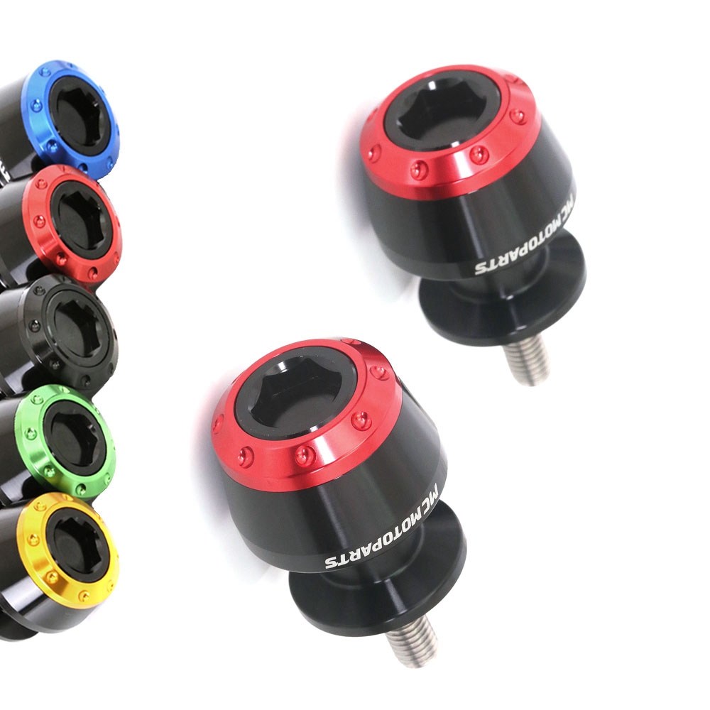 ATOM Red Racing Swing Arm Spools 8mm For Ninja 1000 Z1000SX 14 15