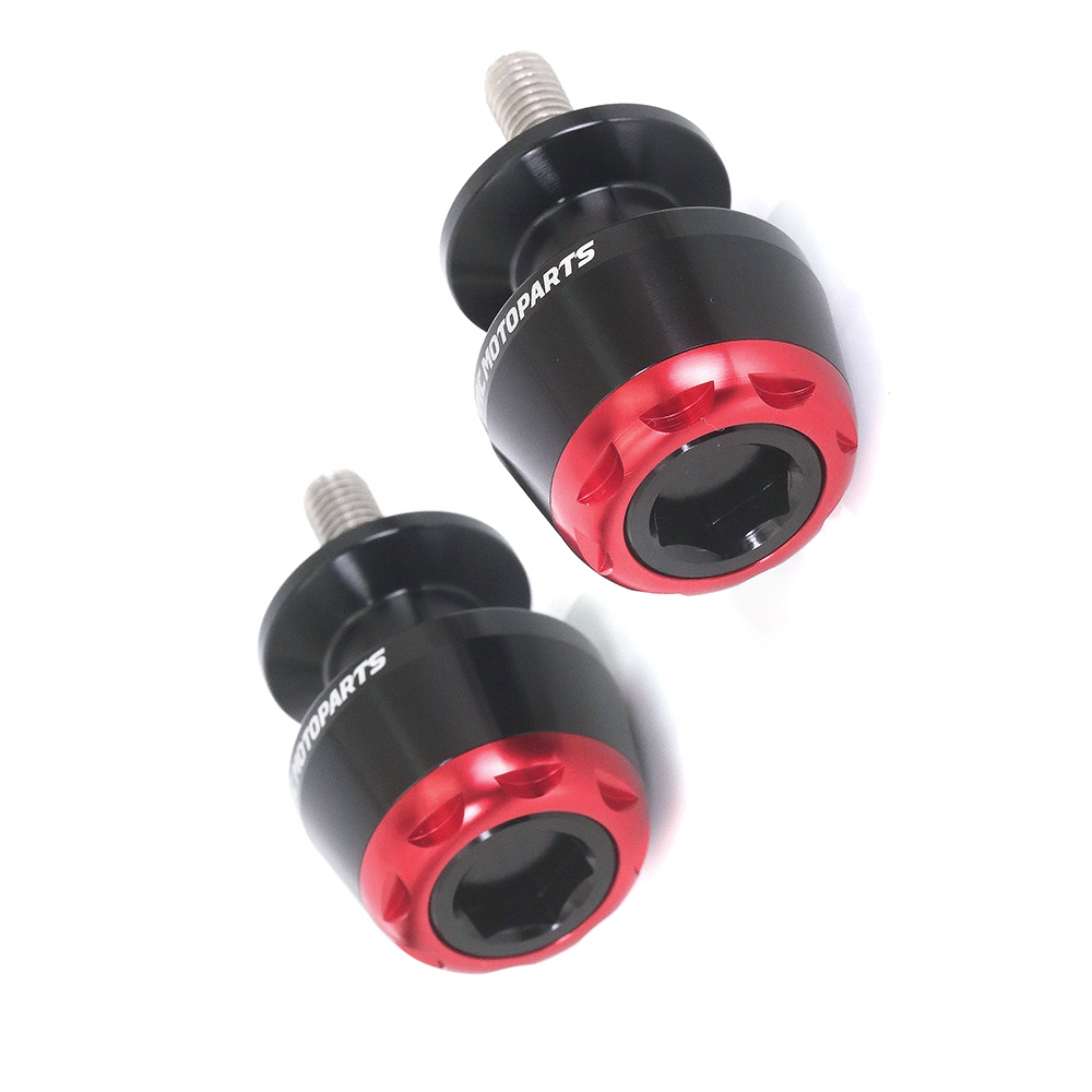 MSHINE 8MM Green Rear Swingarm Spools For Ninja ZX-25R 20 21