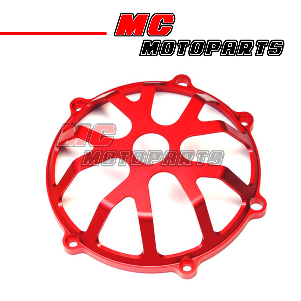 Details about Red Billet Open Dry Clutch Cover Ducati Monster 750 1000 1100  CC01