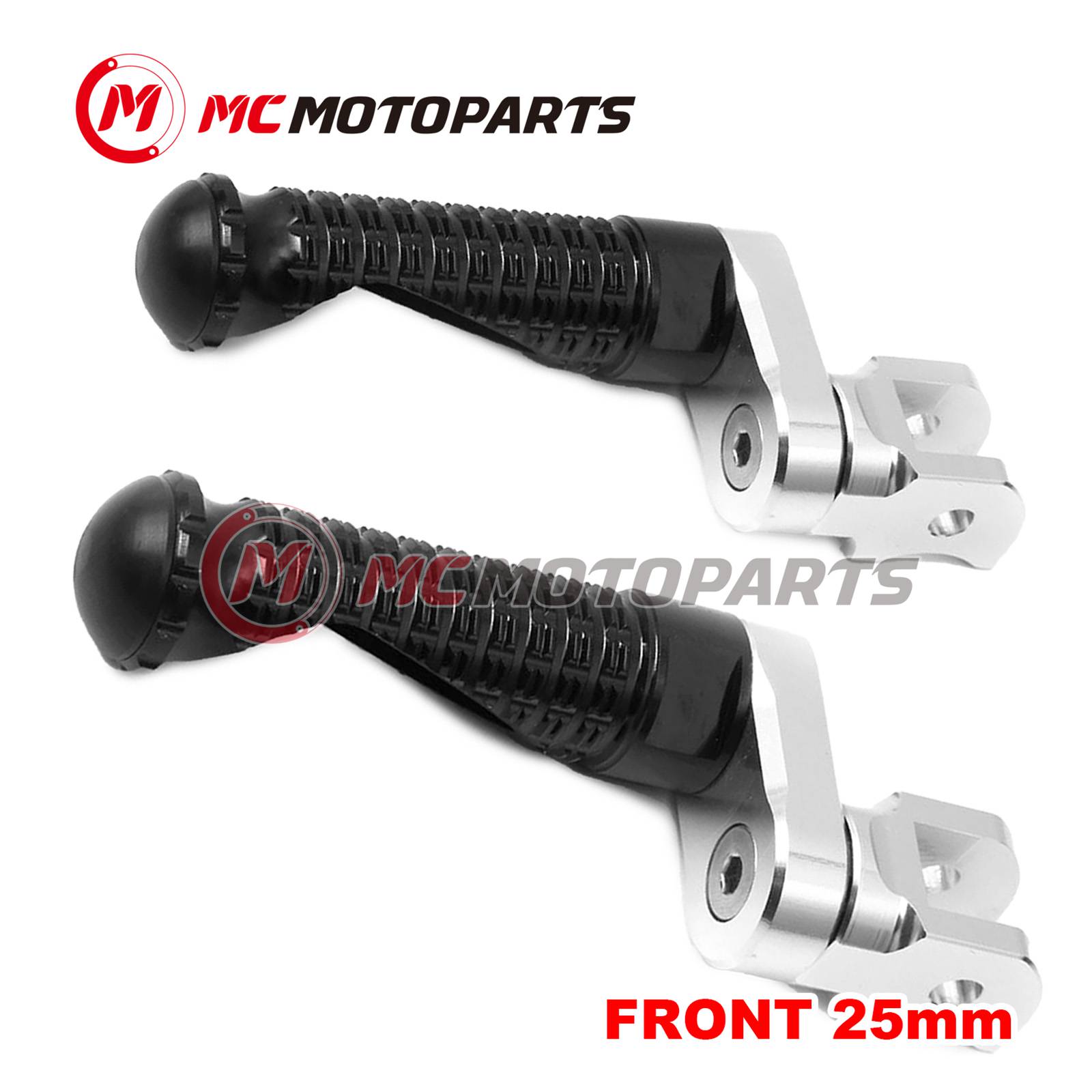 For Ninja ZX-11 ZZ-R1100 ZX1100 90-01 MPRO 25mm Extended BLACK