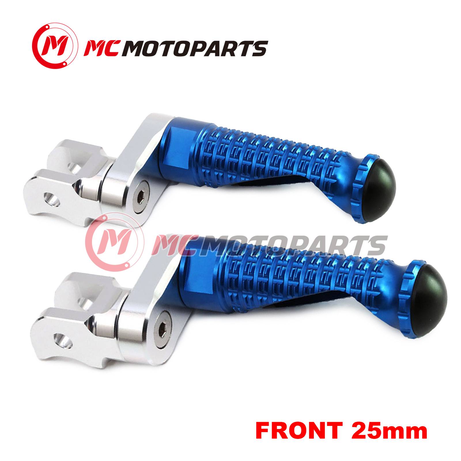 For Kawasaki Z125 16-20 19 18 17 MPRO 25mm Extended BLUE Front