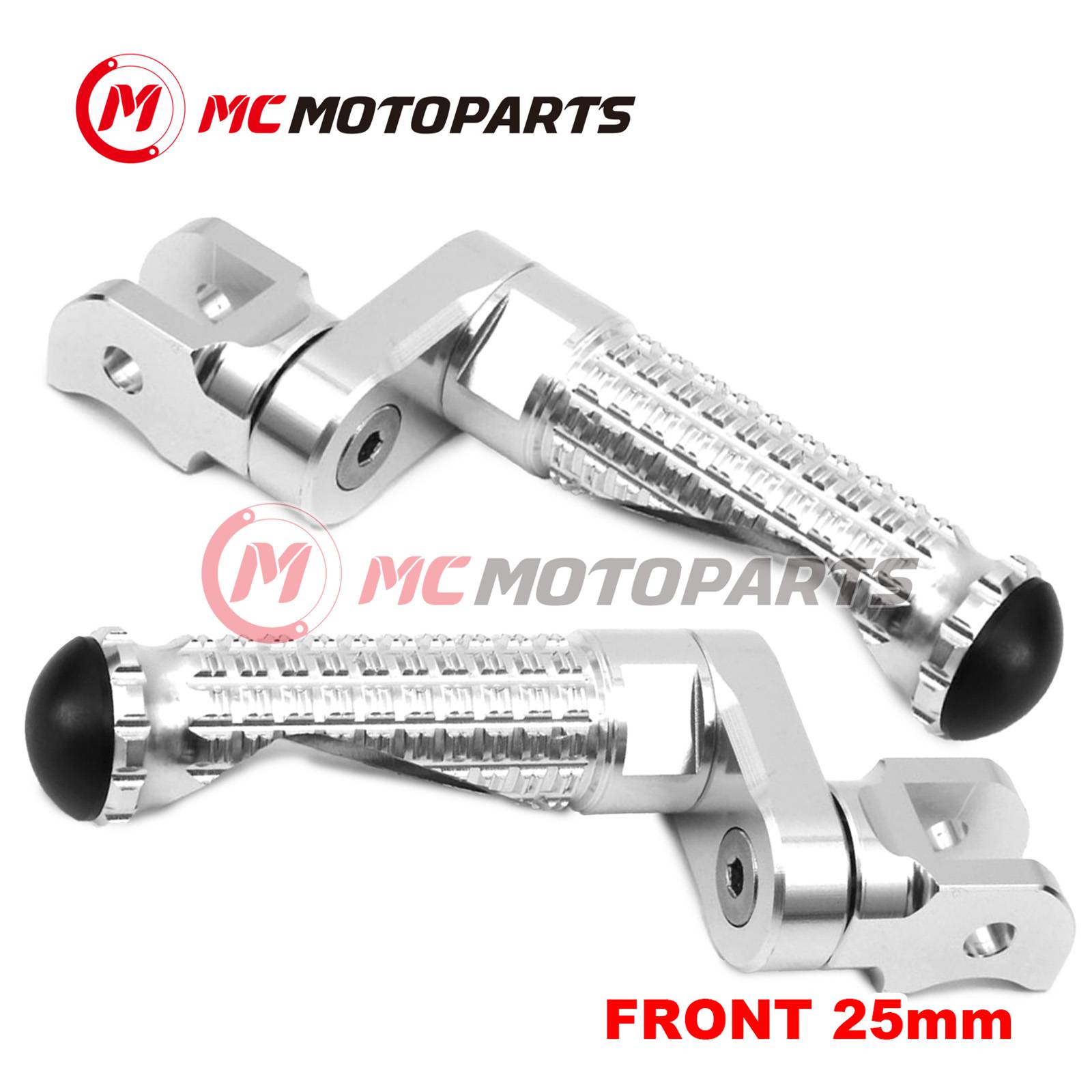 For Yamaha VMX 1200 V-Max 85-07 06 05 MPRO 25mm Extended SILVER