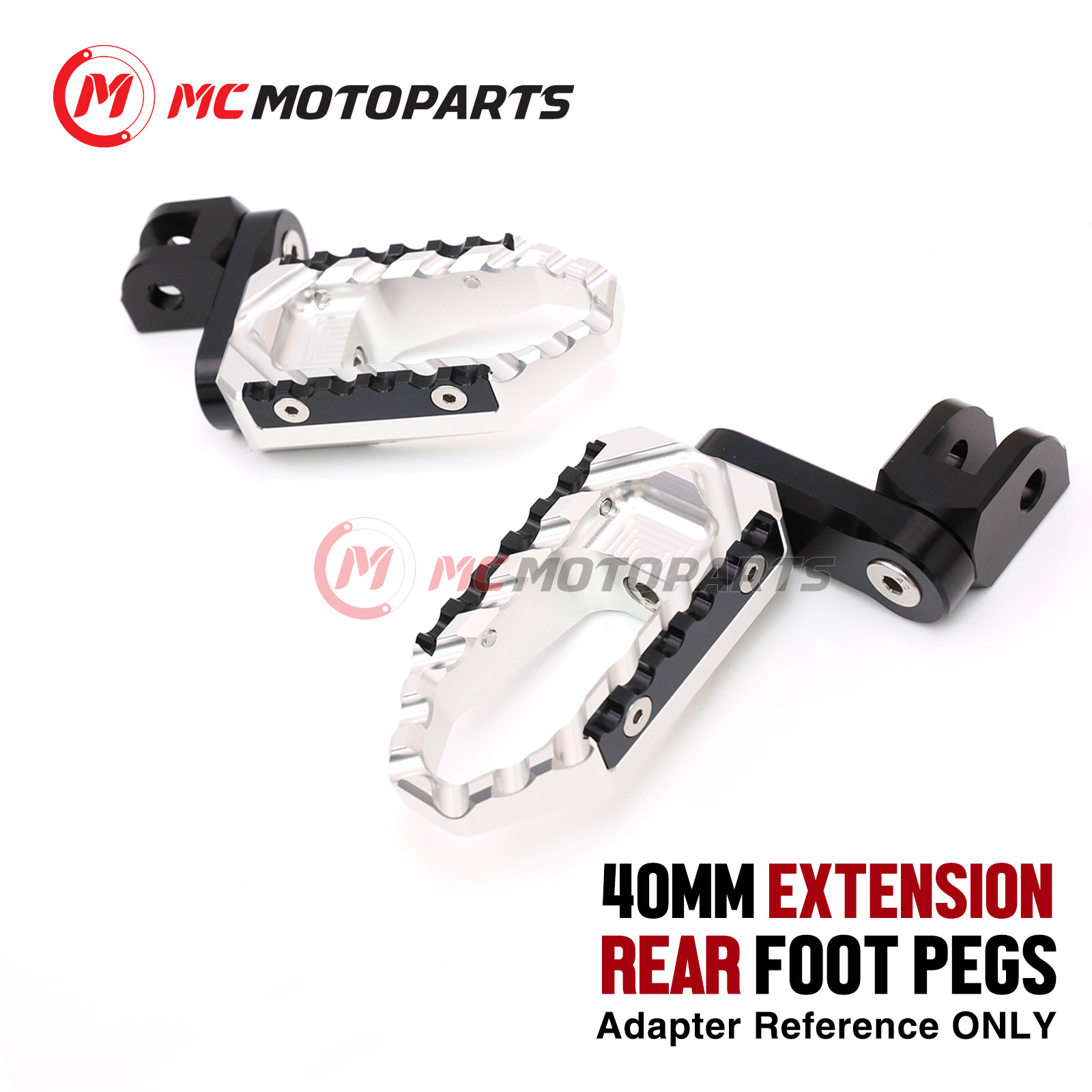 1.5 Inch Adjustable Rear Wide Foot Pegs For Kawasaki Ninja 1.5 Inch Adjustable Rear Wide Foot Pegs For Kawasaki Ninja