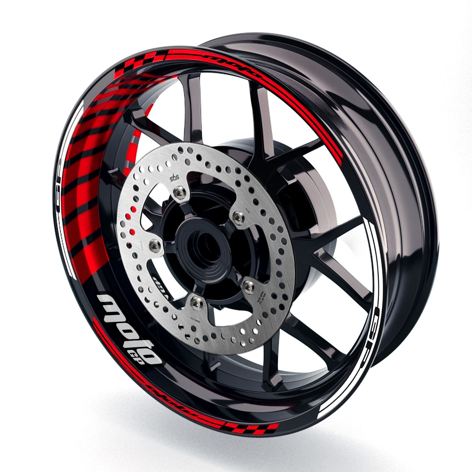 Honda Motorcycle Wheel Decals