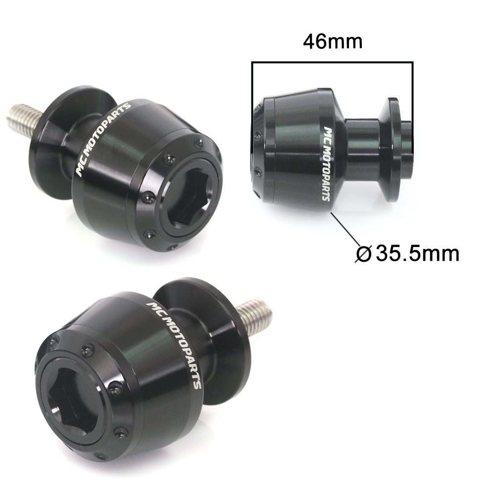 ATOM CNC Protection M8 Swingarm Spools For Kawasaki Ninja ZX-25R