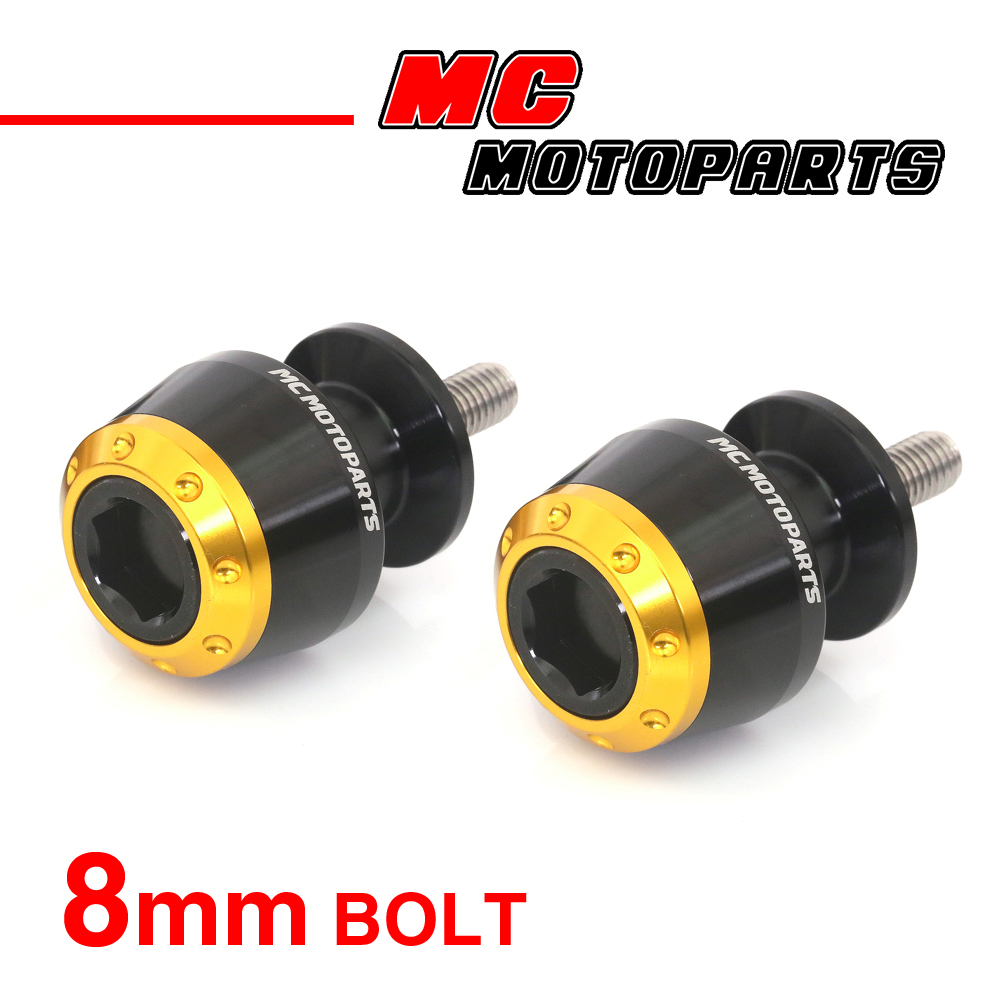 ATOM CNC Protection M8 Swingarm Spools For Kawasaki Ninja ZX-25R
