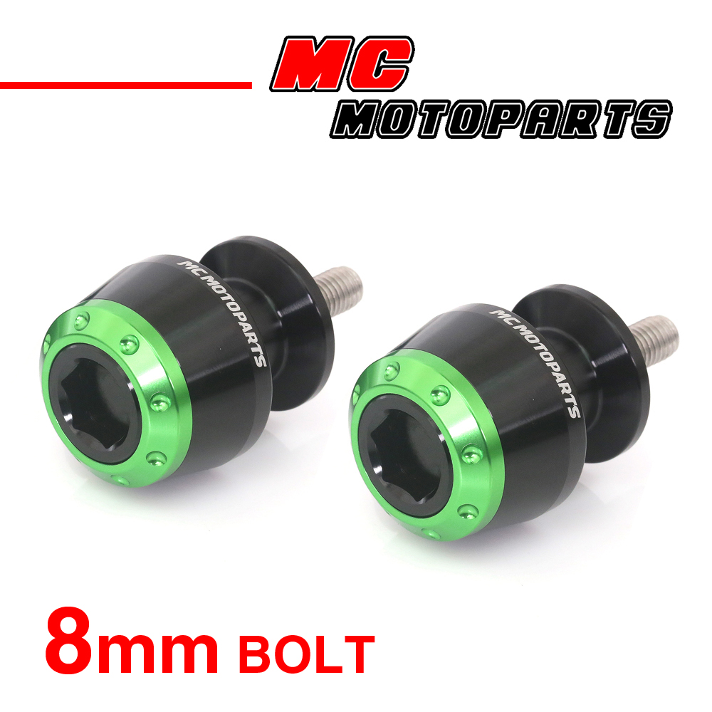 ATOM CNC Protection M8 Swingarm Spools For Kawasaki Ninja ZX-25R