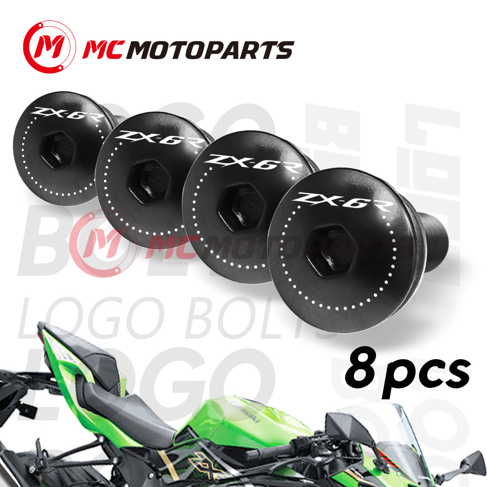 Windscreen Bolts Windshield Screw Kit ZX6R Fits Kawasaki ZX-6R