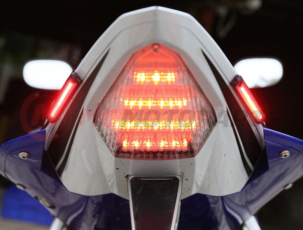 MC Motoparts bendable waterproof turn signal and brake light strip